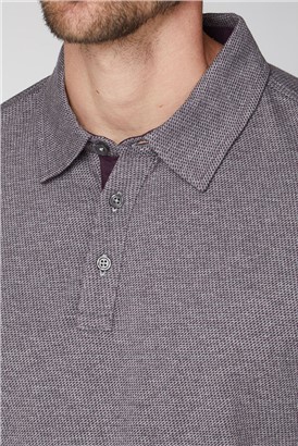  Purple Checkerboard Polo