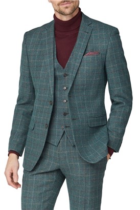  Green Check Heritage Tweed Jacket