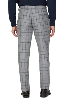  Grey Windowpane Heritage Tweed Trouser