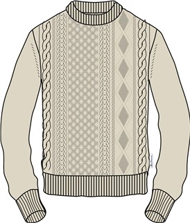 Cable Crew Neck Jumper