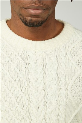 Cable Crew Neck Jumper