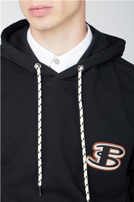  Black Logo Hoodie