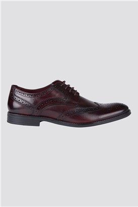  Burgundy Brogue