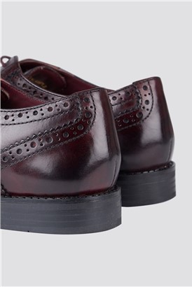  Burgundy Brogue