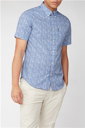  Short Sleeve Floral Print Shirt