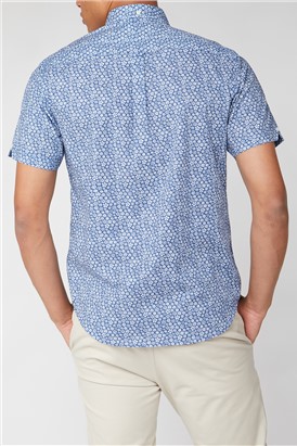  Short Sleeve Floral Print Shirt