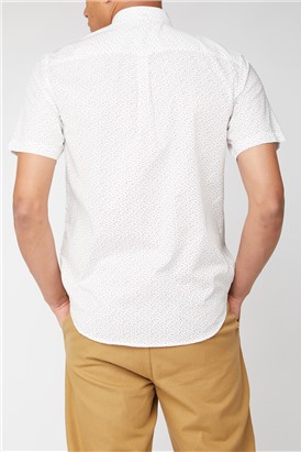  Short Sleeve Dash Print Shirt