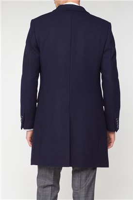  Navy Overcoat