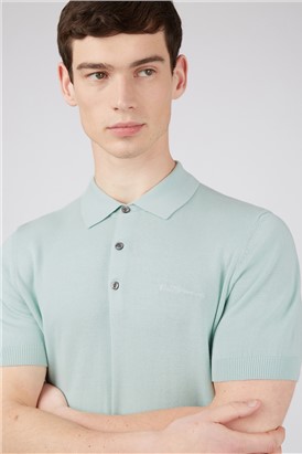  Regular Fit Signature Knitted Polo Shirt