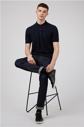  Regular Fit Signature Knitted Polo Shirt