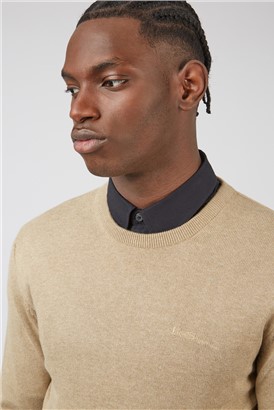  Signature Knitted Crew Neck Jumper