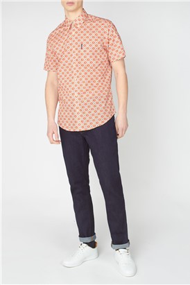   Block Floral Shirt