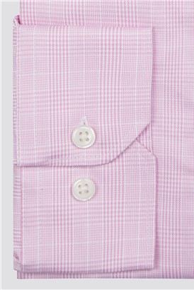 Pink Prince of Wales Check Shirt