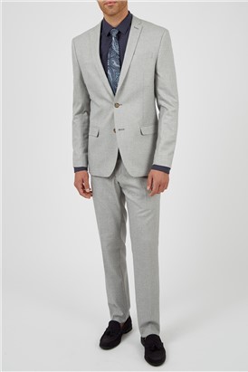  Slim Fit Cool Grey Two Piece Suit