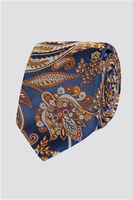 Studio Stvdio by  Burnt Orange Paisley Tie