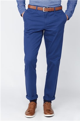 Navy Stretch Chino Trouser