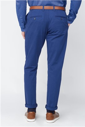 Navy Stretch Chino Trouser