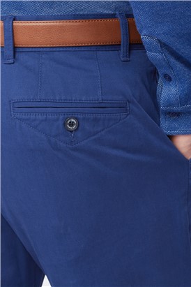 Navy Stretch Chino Trouser