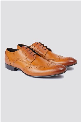  Dark Tan Brogues