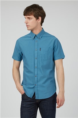  Regular Fit Organic Cotton Oxford Shirt