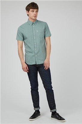  Regular Fit Organic Cotton Oxford Shirt