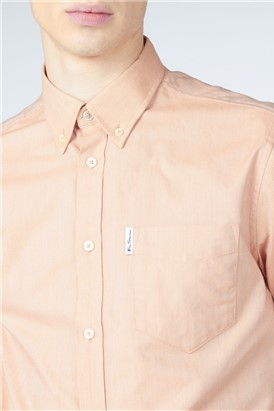  Organic Cotton Short Sleeve Oxford Shirt