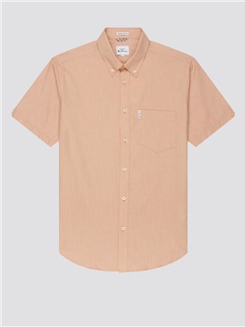  Organic Cotton Short Sleeve Oxford Shirt