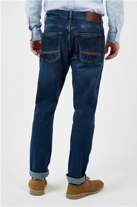  Straight Stonewash Jeans