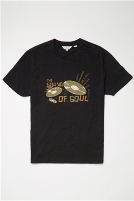  Black Sound of Soul T-Shirt