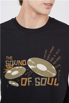  Black Sound of Soul T-Shirt