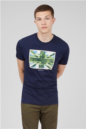  Marine Painted Union Jack T-Shirt