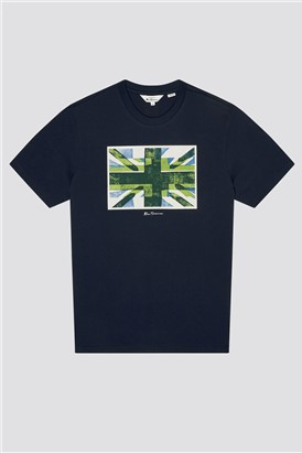  Marine Painted Union Jack T-Shirt