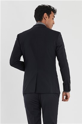  Slim Fit Navy Stretch Jacket