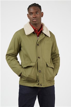  Hemp Green Workers Coat