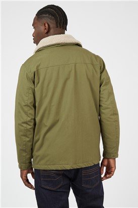  Hemp Green Workers Coat