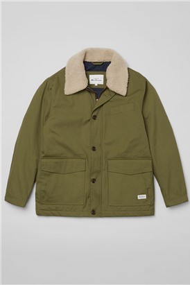  Hemp Green Workers Coat