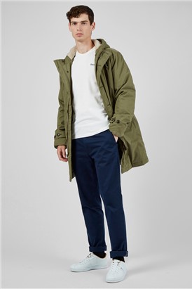  Hemp Green Modern Parka