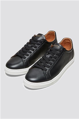  Leather Trainer in Black