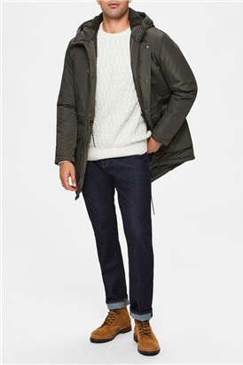  Leo Parka Jacket in Khaki