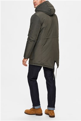  Leo Parka Jacket in Khaki