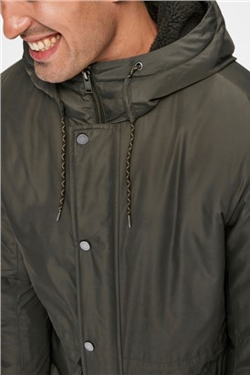  Leo Parka Jacket in Khaki