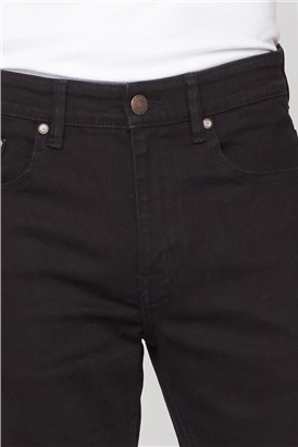  Slim Fit Black Jeans