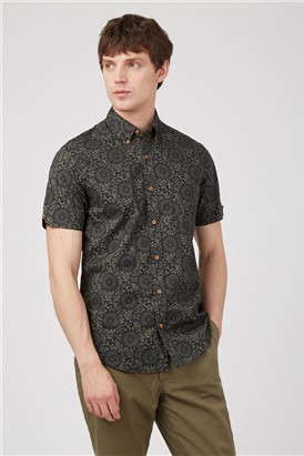  Regular Fit Floral Print Shirt