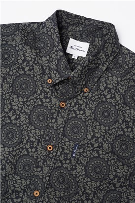  Regular Fit Floral Print Shirt