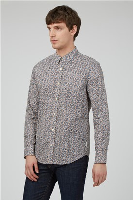   Multicolour Floral Print Shirt