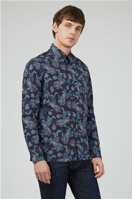   Large Paisley Print Shirt