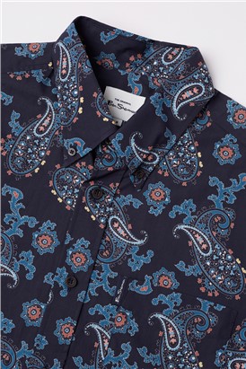   Large Paisley Print Shirt