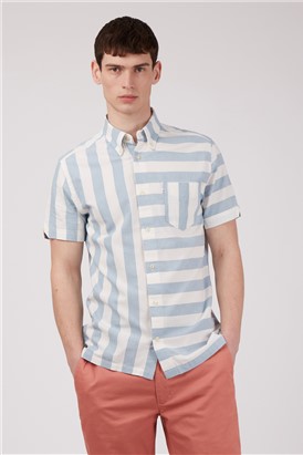   Archive Patchwork Candy Stripe Shirt