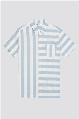   Archive Patchwork Candy Stripe Shirt