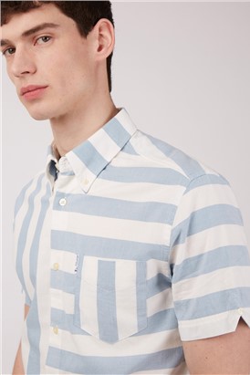   Archive Patchwork Candy Stripe Shirt